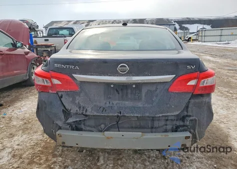 2016 Nissan Sentra S from USA, damaged, VIN 3N1AB7AP0GY266883